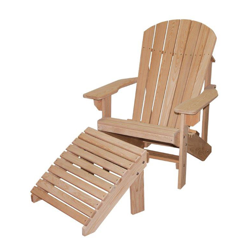 Chair and Foot rest  Furniture Made in USA Builder87