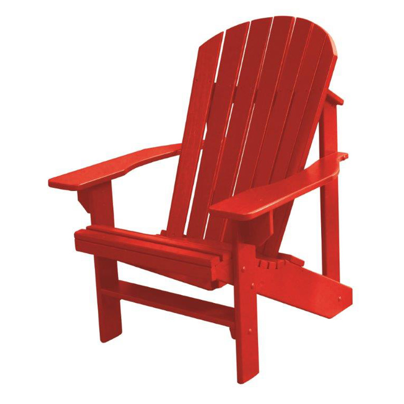 Chair Fire Red  Furniture Made in USA Builder87