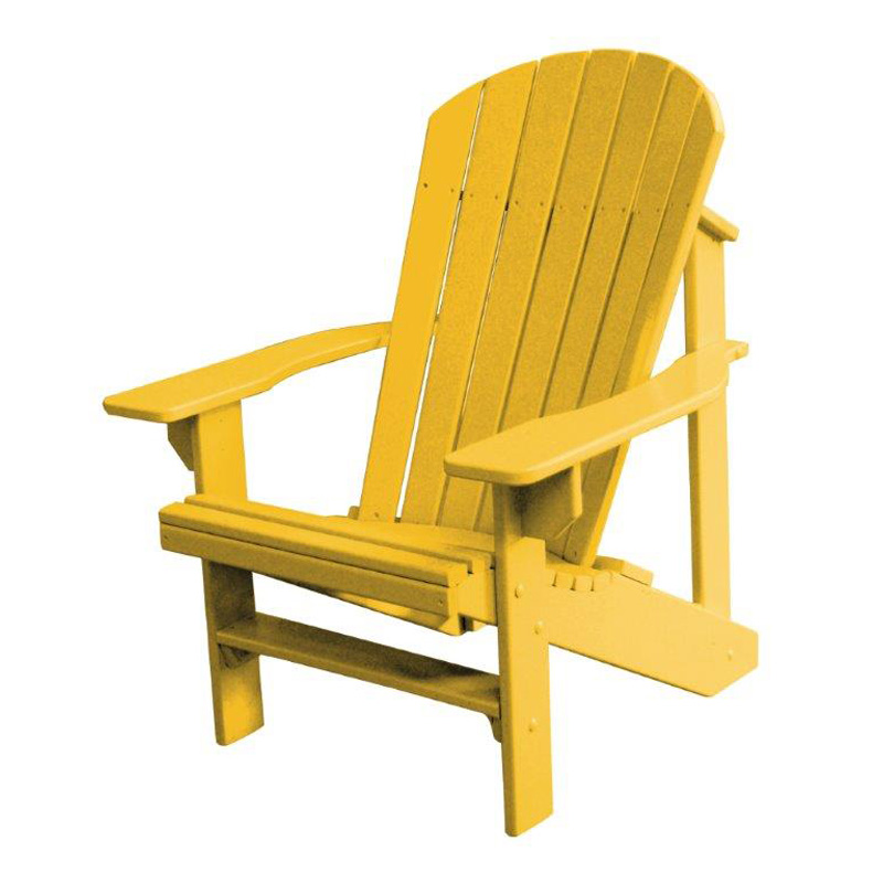 Chair Yellow  Furniture Made in USA Builder87
