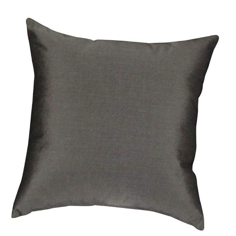 Throw Pillow Canvas Coal  Furniture Made in USA Builder87