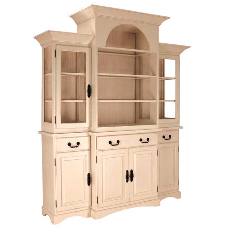 74 inch Dining Hutch shown in Brown Maple 33026 Canal Dover