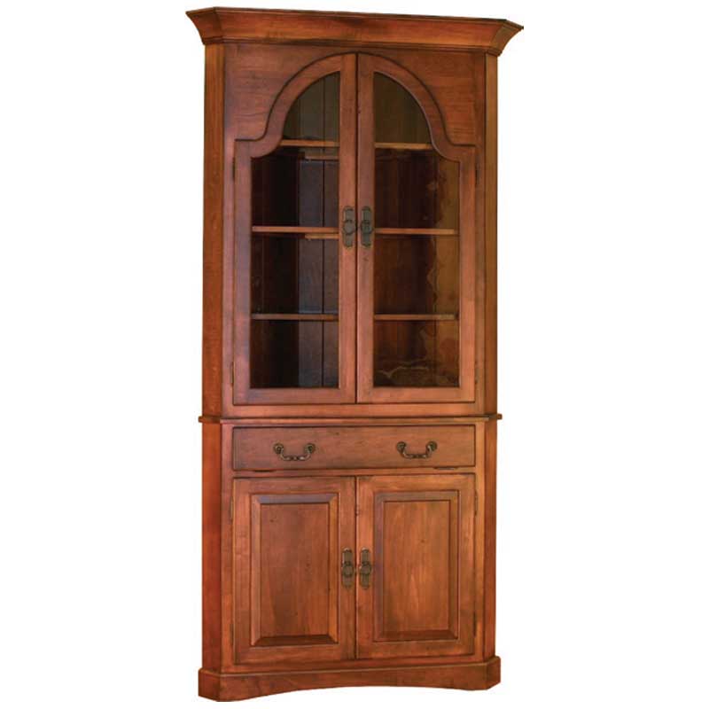 Corner Dining Hutch shown in Brown Maple 33028 32 Canal Dover