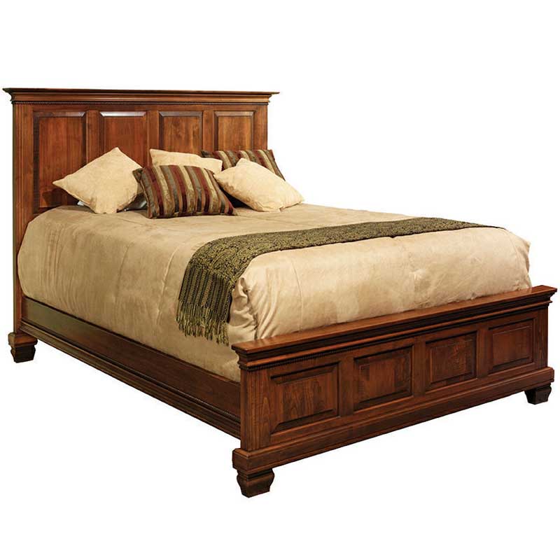 Panel Queen Bed With Panel Footboard 7X-4173 Canal Dover