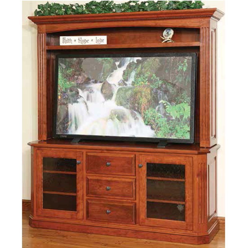 TV Stand and Hutch 154-30/162 Dutch Creek