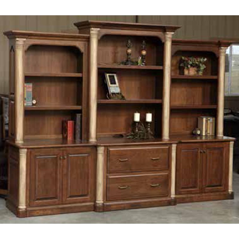 113 inch Base and Three Piece Hutch 620xl/617xl Dutch Creek