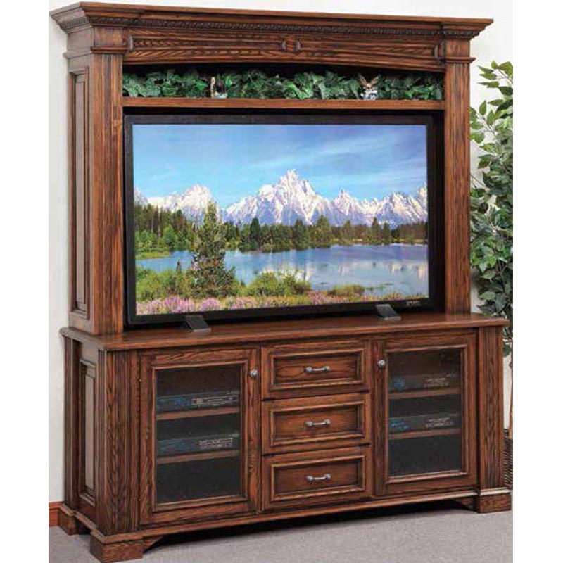 TV Stand and Hutch 554-30/562 Dutch Creek