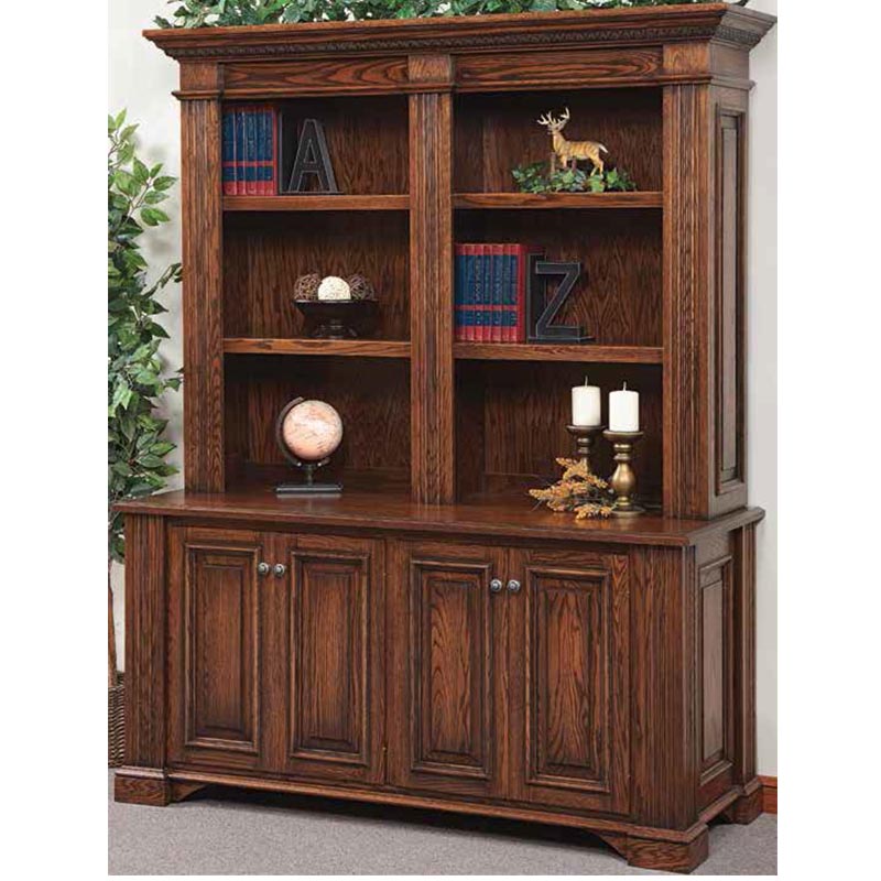 Double Door Base and Bookshelf Hutch 510/515 Dutch Creek