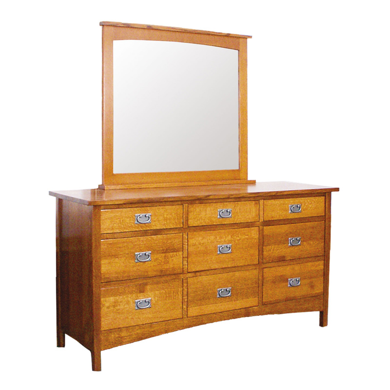 Mirror for Reg Dresser E&S-ACMDM Furniture Made in USA Builder120nc