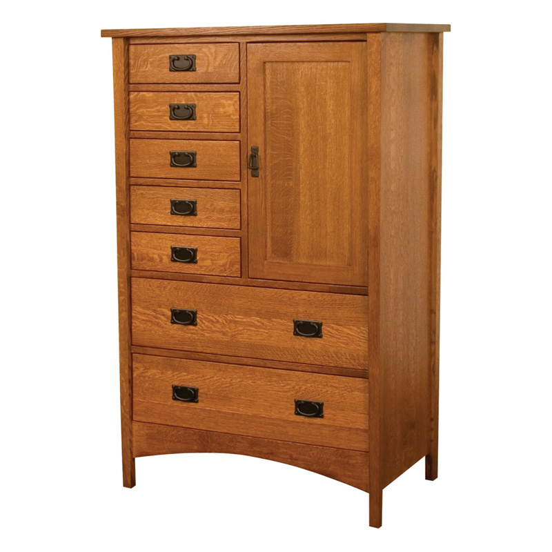 Gentlemans Chest E&S-ACMGC Furniture Made in USA Builder120nc