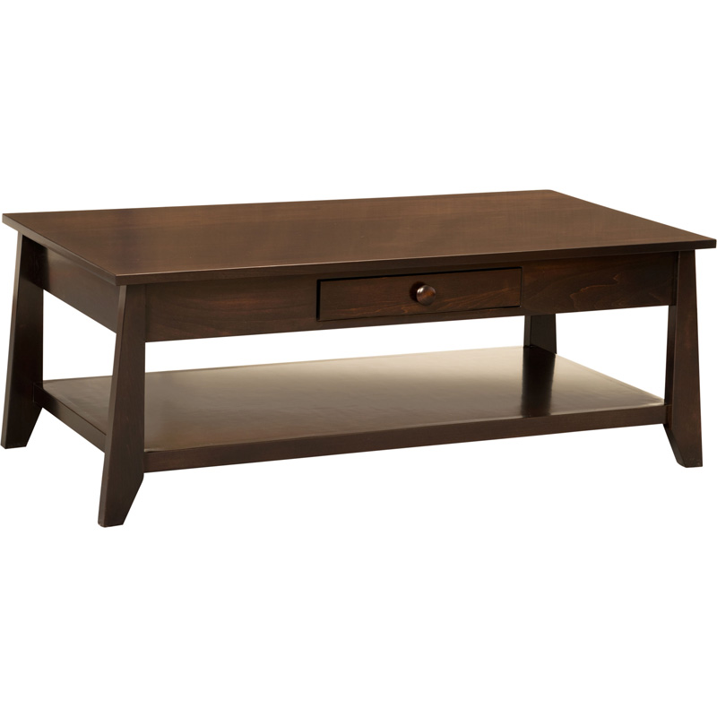 1 Drawer Coffee Table E&S-BWCT Furniture Made in USA Builder120nc