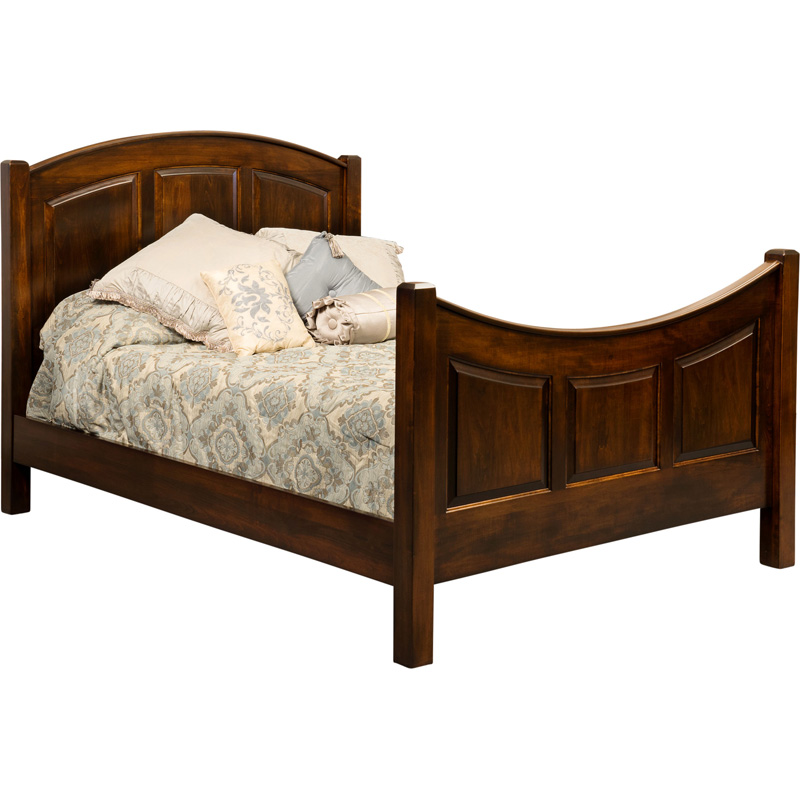 Bed Queen E&S-BHBQ Furniture Made in USA Builder120nc