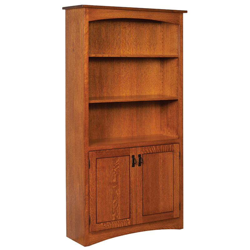 Bookcase E&S-CMBC72D Furniture Made in USA Builder120nc