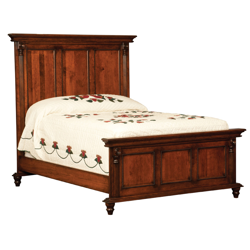 Bed Queen E&S-ELBQ Furniture Made in USA Builder120nc