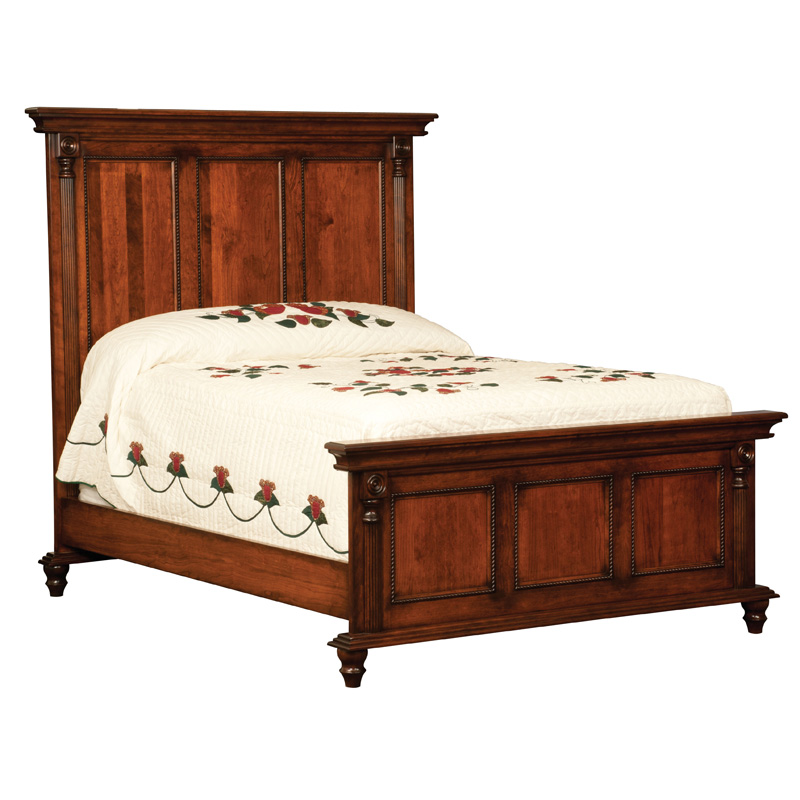 Bed King E&S-ELBK Furniture Made in USA Builder120nc