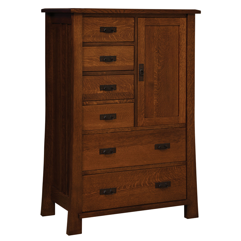 Gentlemans Chest E&S-GRGC Furniture Made in USA Builder120nc