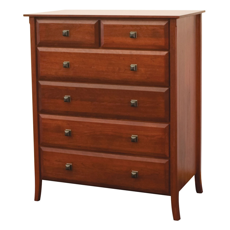 6 Drawer Chest of Drawers E&S-HV6C Furniture Made in USA Builder120nc