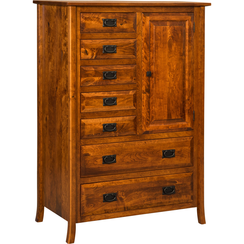 Gentlemans Chest E&S-JGC Furniture Made in USA Builder120nc