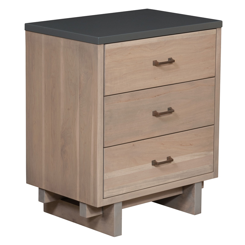 Nightstand E&S-KANS Furniture Made in USA Builder120nc