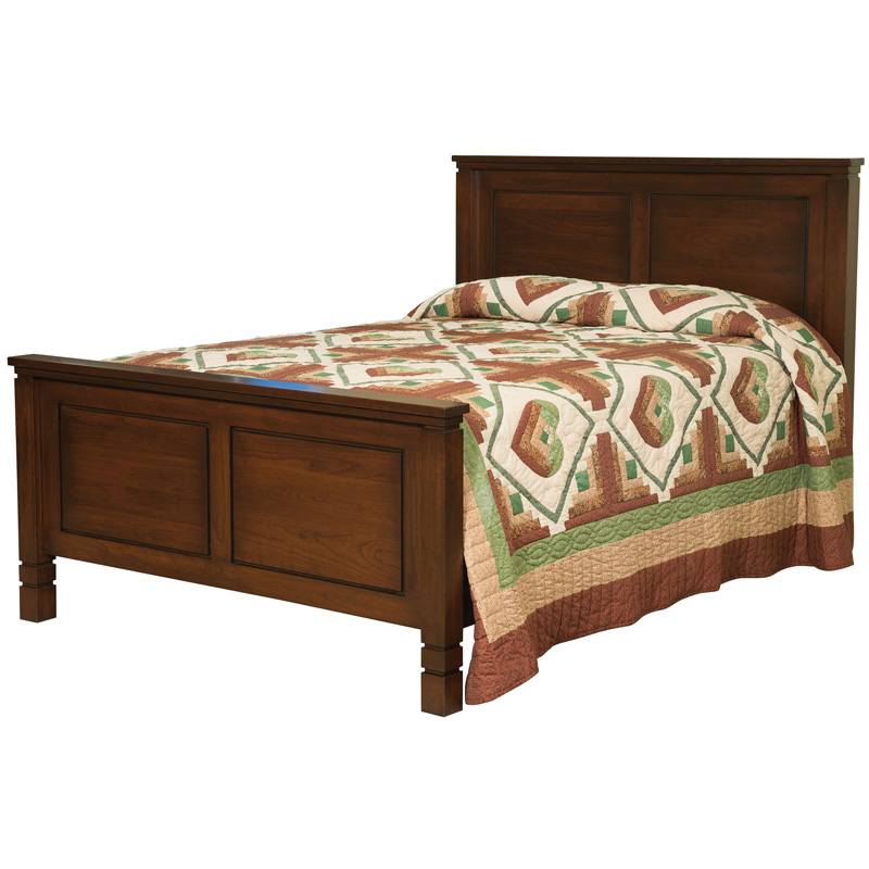 Bed Queen E&S-LDBQ Furniture Made in USA Builder120nc