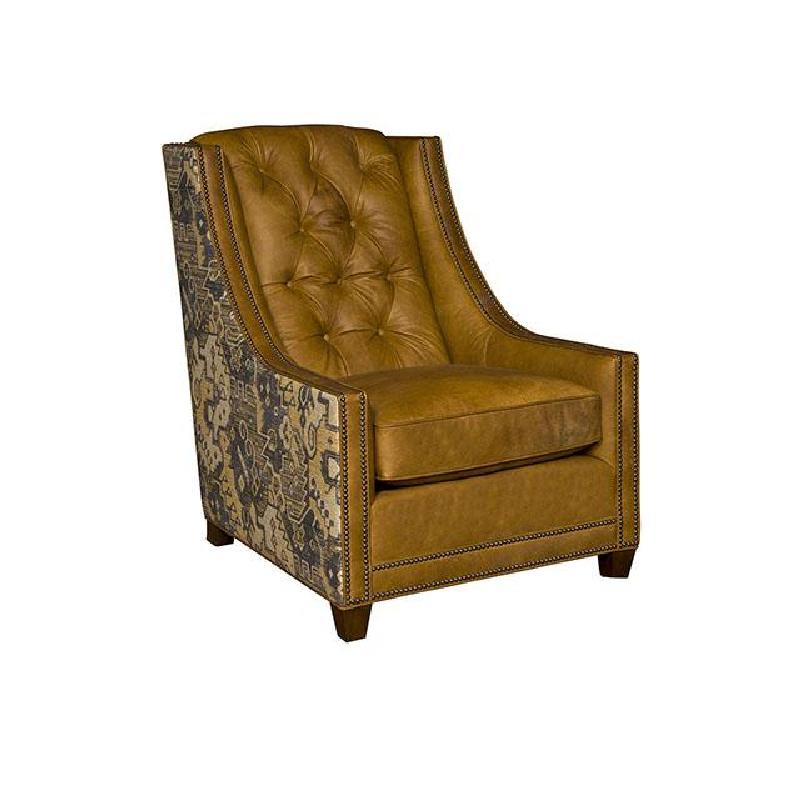 Leather Fabric Chair 471-LF King Hickory