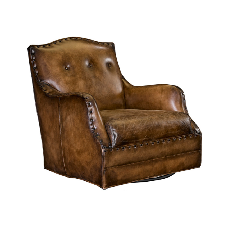 Swivel Chair 1652-SW Leathercraft