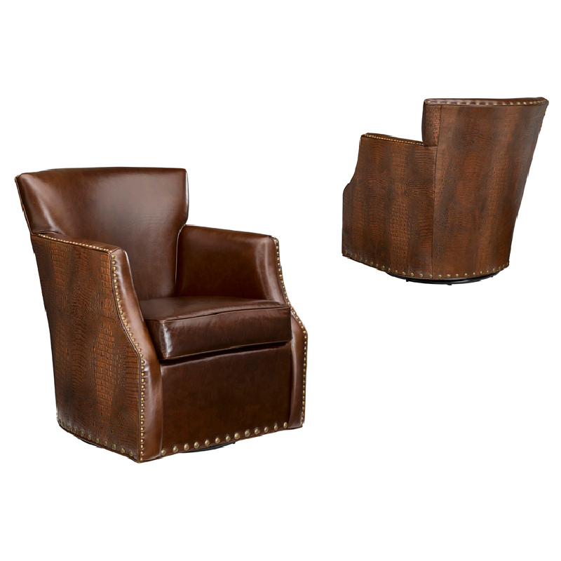 Swivel Chair QS Frame 2852-SW Leathercraft