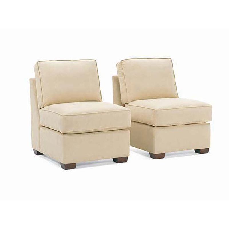 Armless Chair 921-02-10 Leathercraft