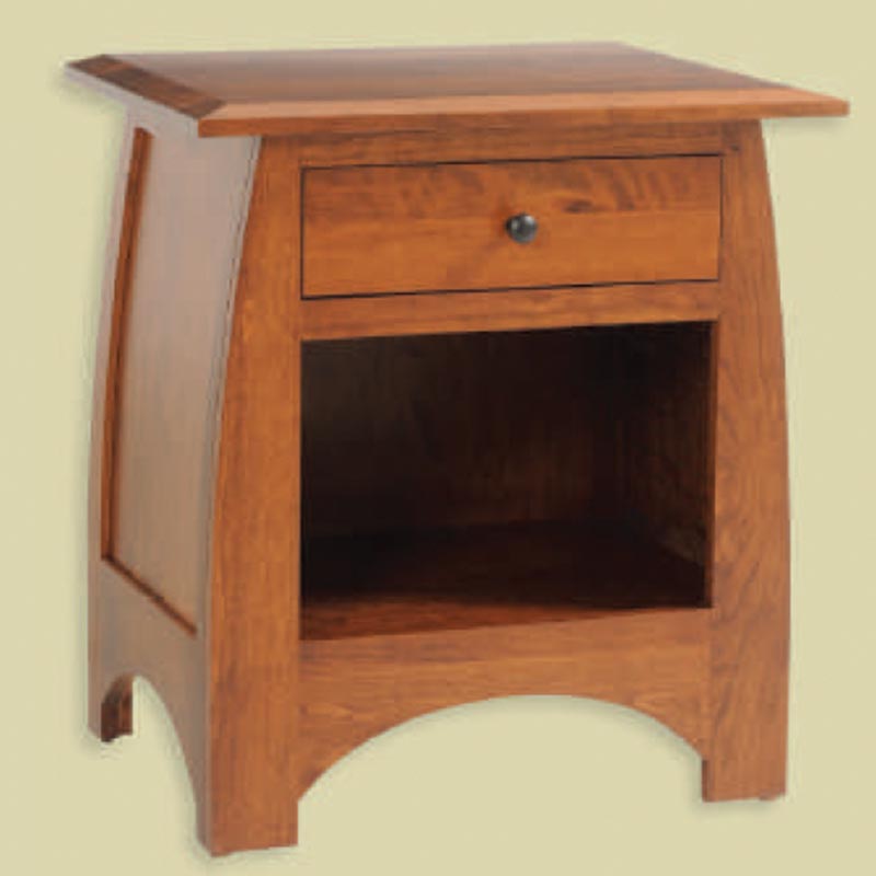 1 Drawer Nightstand MFB525NS Millcraft