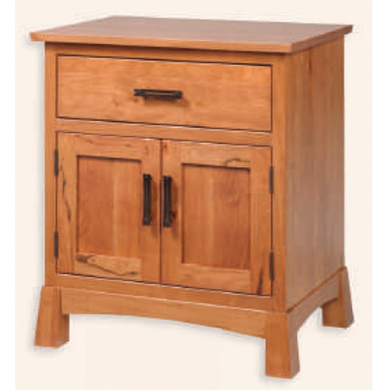 1 Drawer 2 Door Nightstand MFN524NS Millcraft