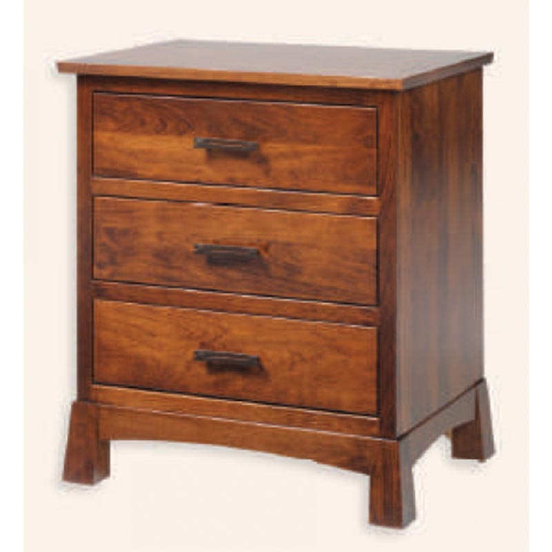 3 Drawer Nightstand MFN526NS Millcraft