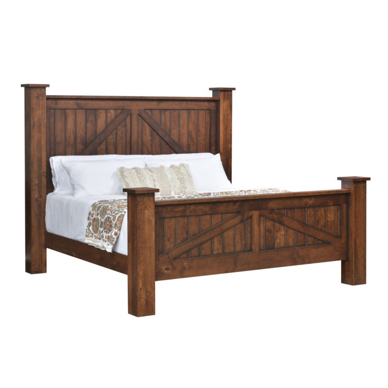 Lodge Post Bed MLM093KG Millcraft