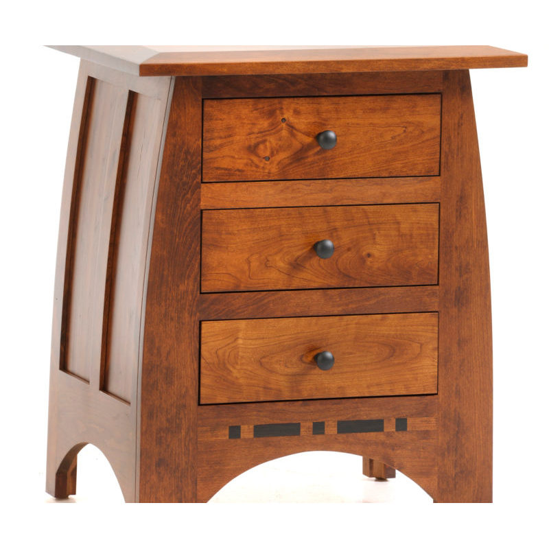 3 Drawer Nightstand MFT524NS Millcraft