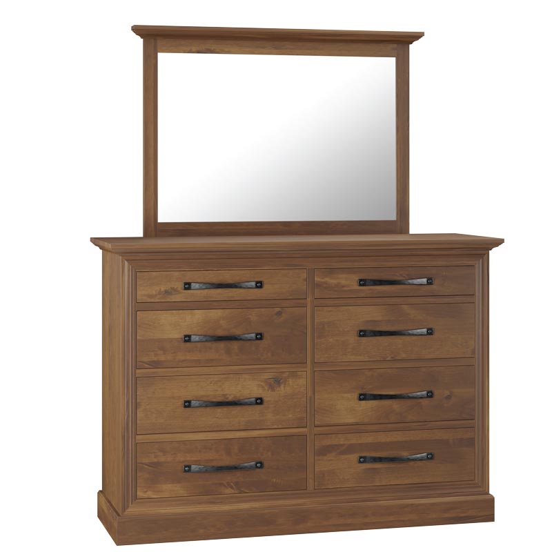 Dresser and Mirror MCC766DR-MCC752MR Millcraft