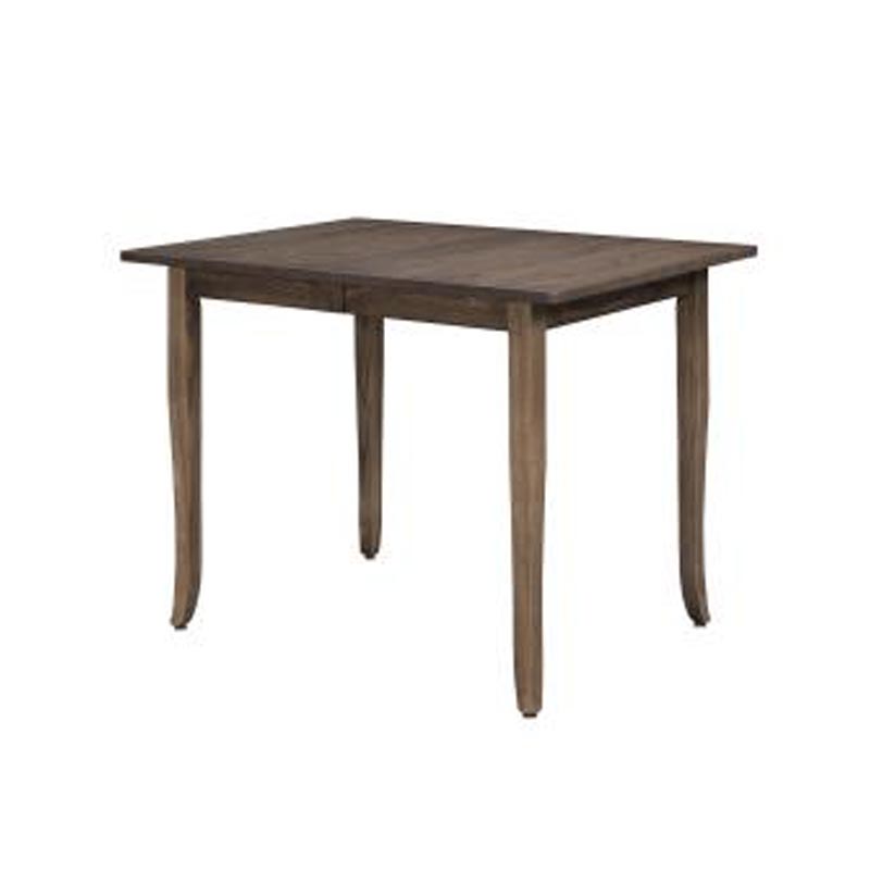 42 x 60 Solid Top Dining Table QL4260-0L-C TrailWay