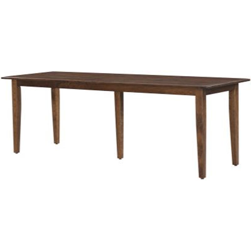 42 x 108 Solid Top Dining Table PL42108-0L-C TrailWay