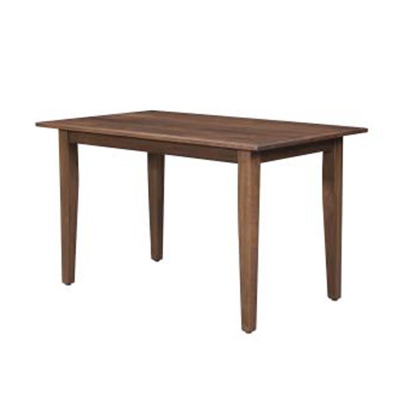 42 x 72 Solid Top Dining Table PL4272-0L-C TrailWay