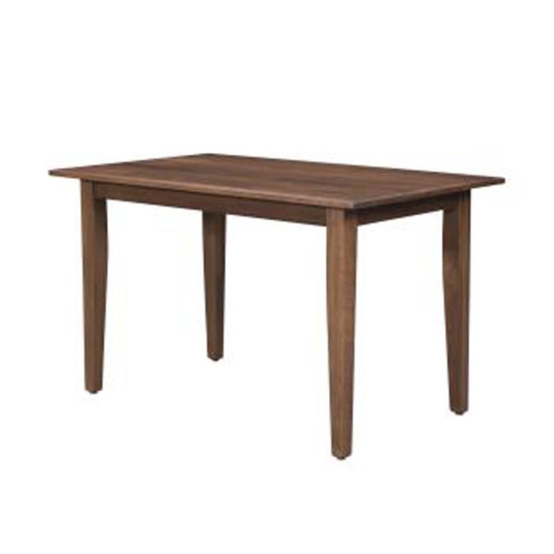 42 x 66 Solid Top Dining Table PL4266-0L-C TrailWay
