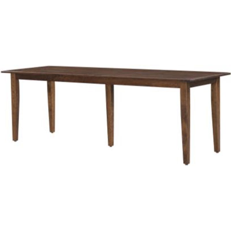 36 x 96 Solid Top Dining Table PL3696-0L-C TrailWay
