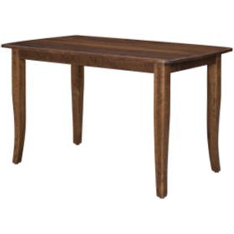 42 x 72 Solid Top Dining Table EP4272-0L-C TrailWay