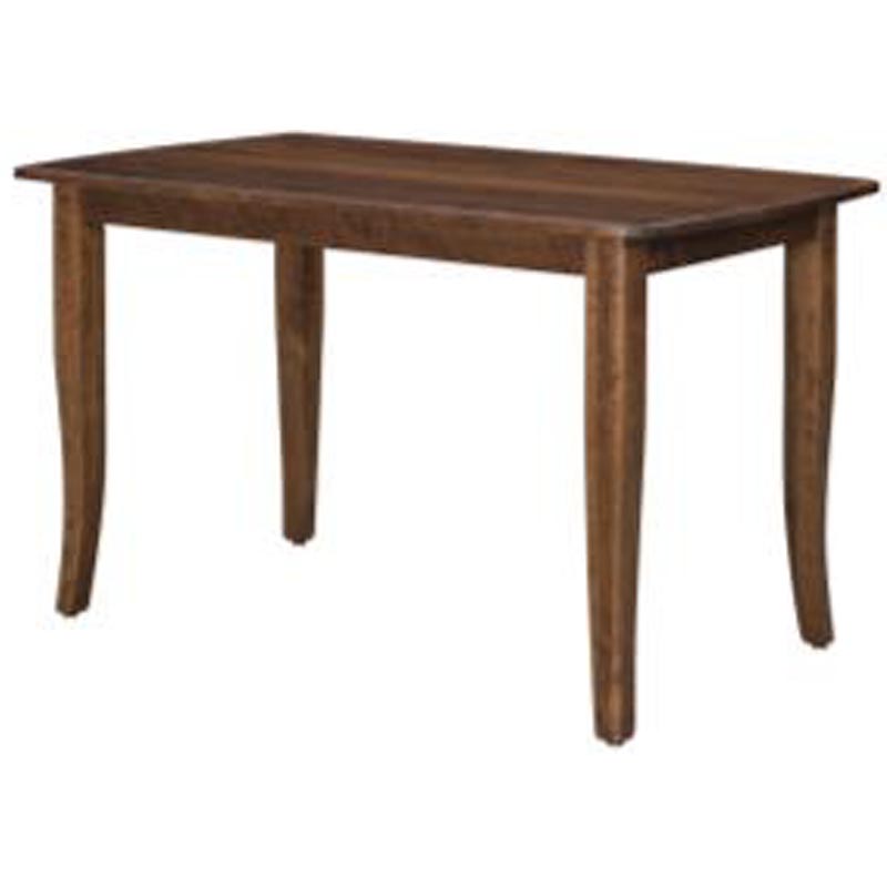 42 x 66 Solid Top Dining Table EP4266-0L-C TrailWay