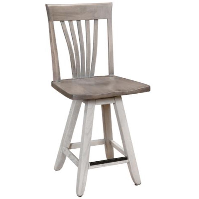 24 Memory Swivel Barstool CTM790-S24SW TrailWay