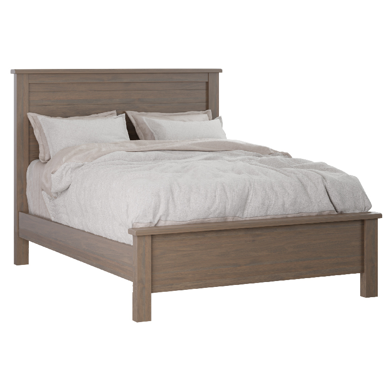 Queen Bed Sap Cherry Driftwood 6 In Side 7701 Troyer Ridge