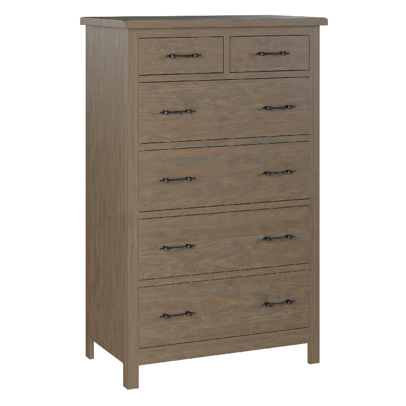 Chest Sap Cherry Driftwood Dark Handles 7706 Troyer Ridge