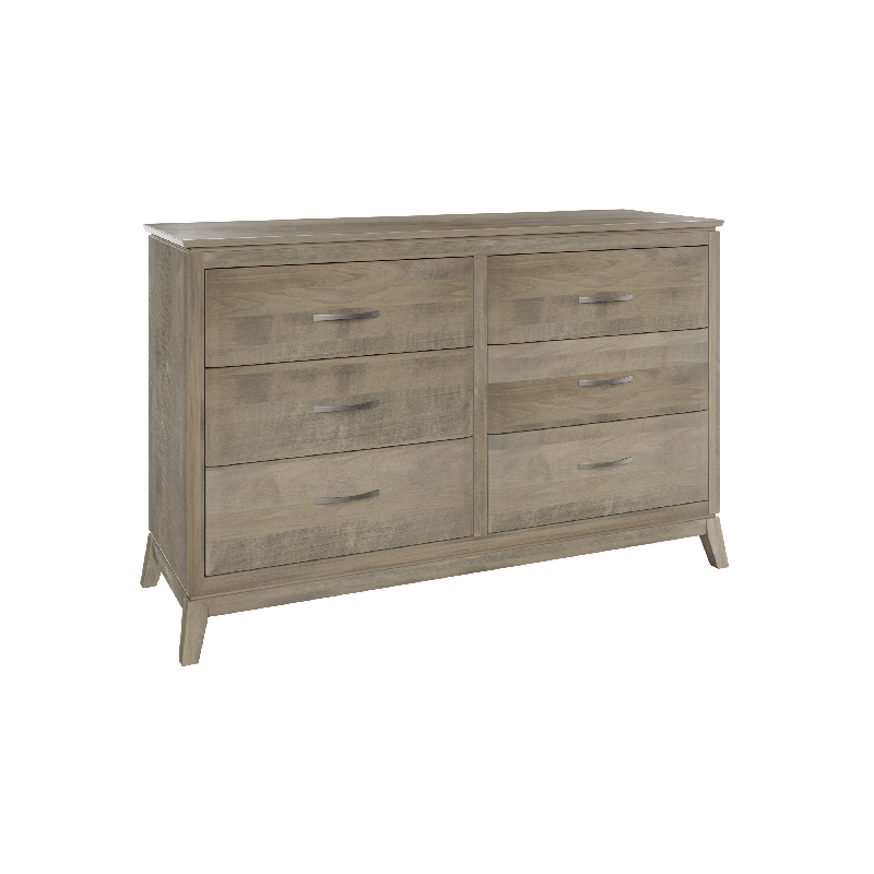 Standard Dresser Brown Maple Driftwood 8603 Troyer Ridge