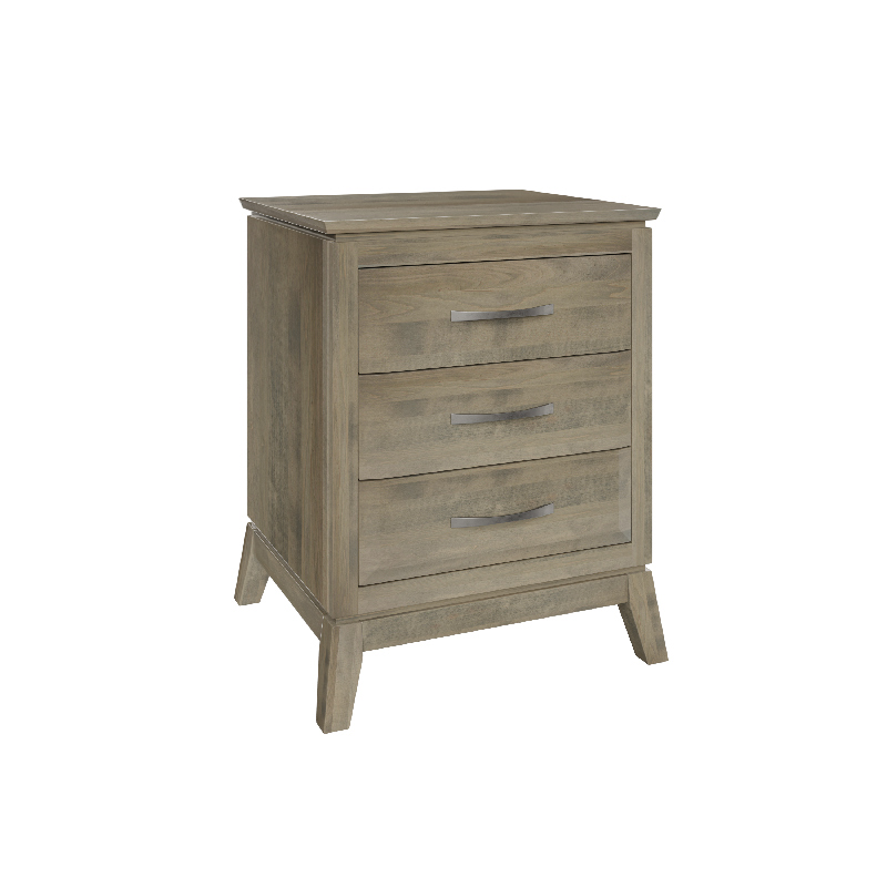 Nightstand Brown Maple Driftwood 8608 Troyer Ridge