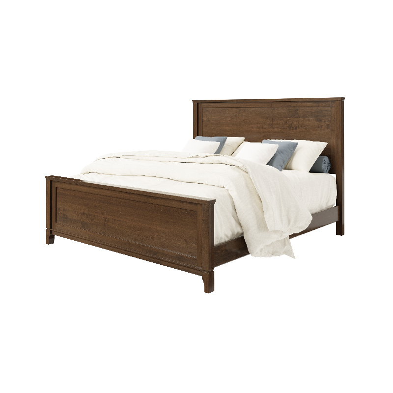 King Bed Brown Maple Coco 8800 Troyer Ridge