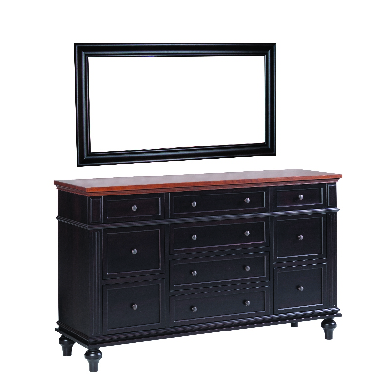 Dresser w Mirror  Troyer Ridge