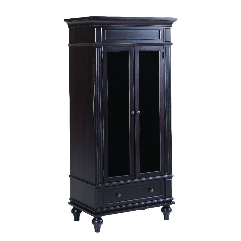 Glass Door Armoire  Troyer Ridge