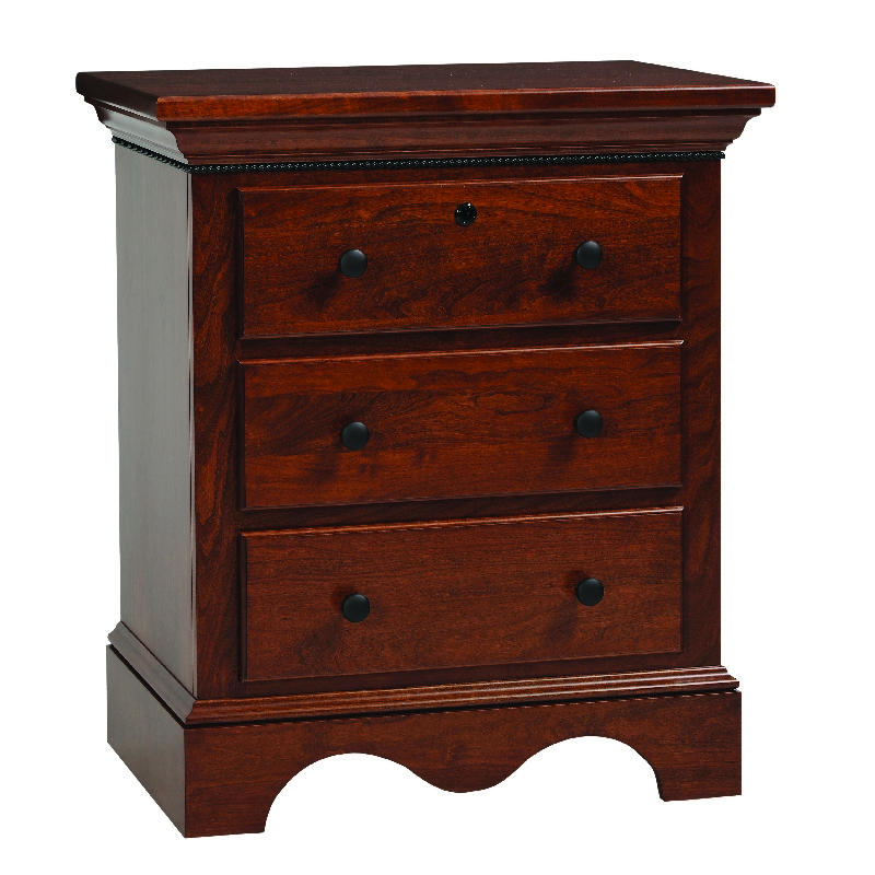 Nightstand w Drawers  Troyer Ridge