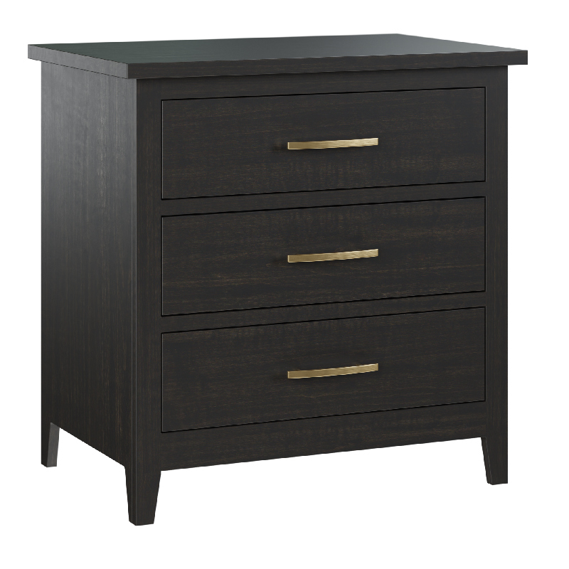 Nightstand Brown Maple Urbanna Bronze 8508 Troyer Ridge